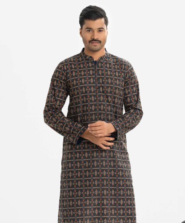 Semi Fitted Panjabi